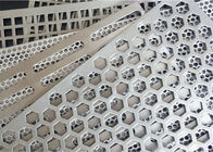 Diámetro 1060 de agujero de aluminio perforado del grueso 3m m de la hoja de las perforaciones rectangulares 0.5-6m m